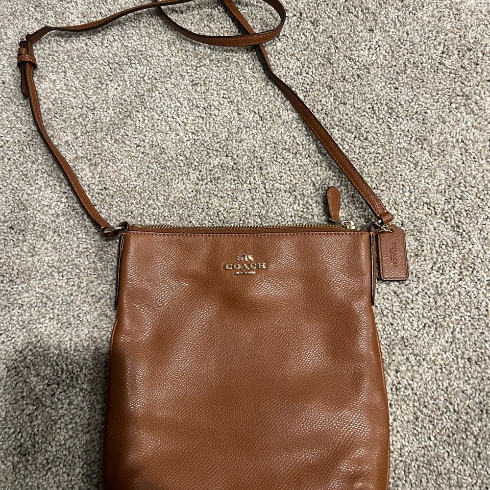 Coach leather purse
